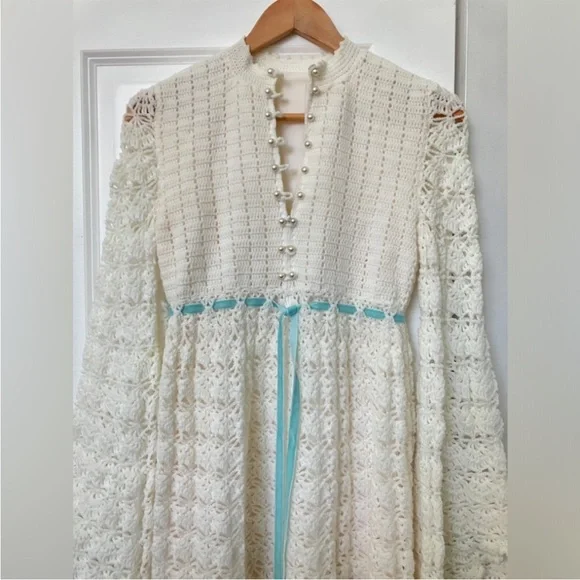 Handmade Crochet Dress - Picture 2 of 14